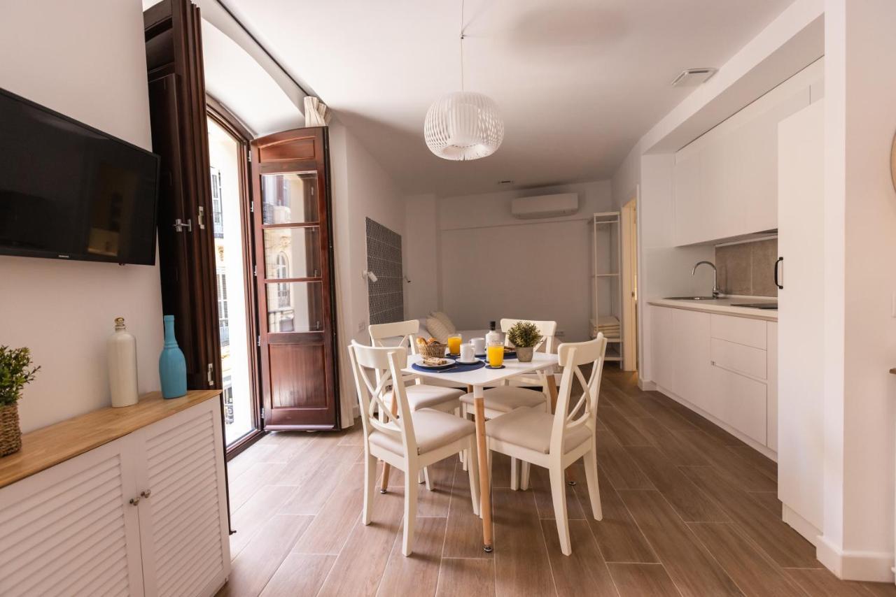 Apartamento Especeria Blue By #Cuatrocallesflats Málaga Esterno foto