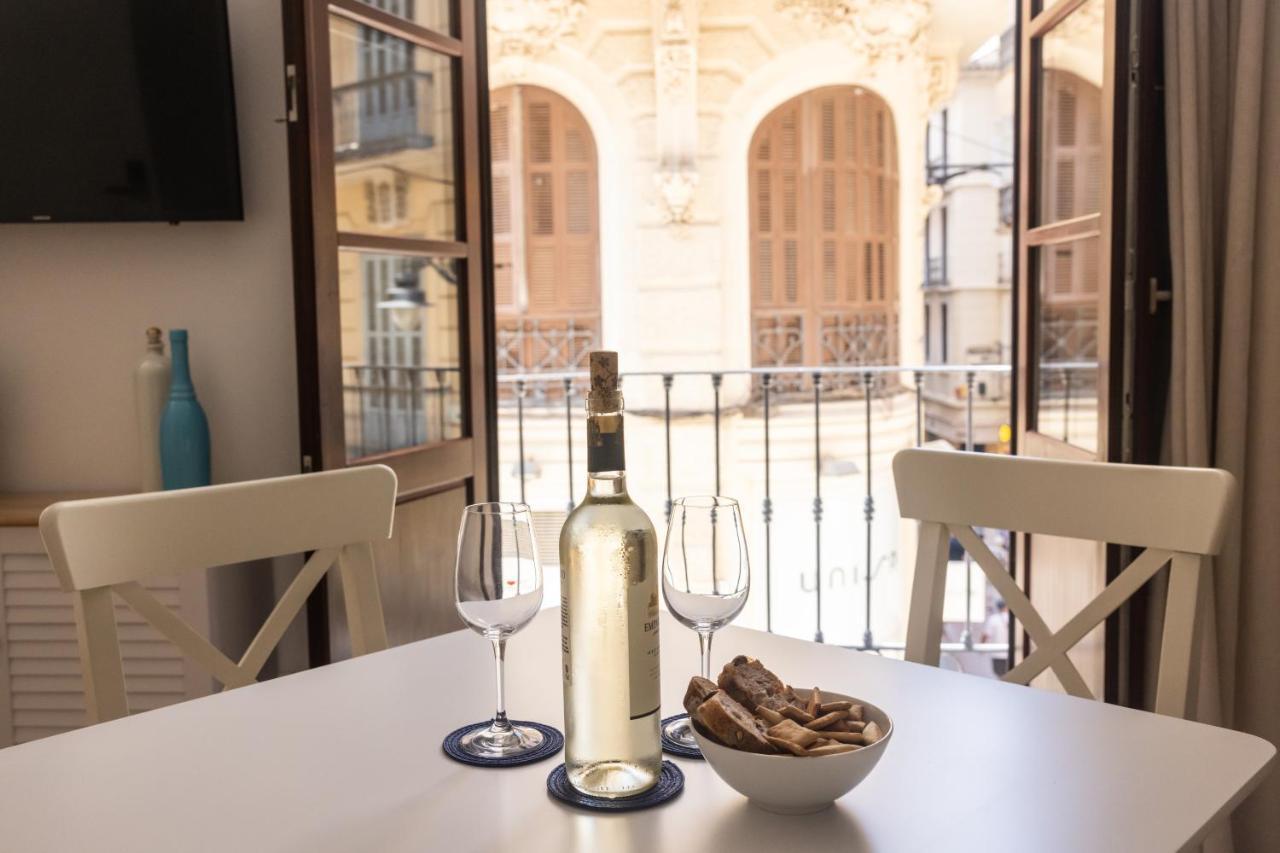 Apartamento Especeria Blue By #Cuatrocallesflats Málaga Esterno foto